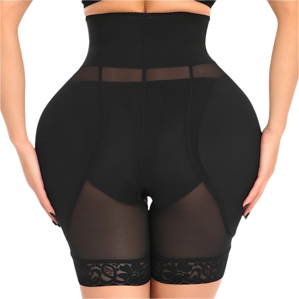 Breathable Lace Trim Shapewear Shorts