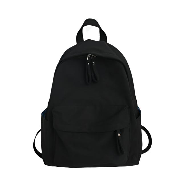 Zip Cotton Backpack