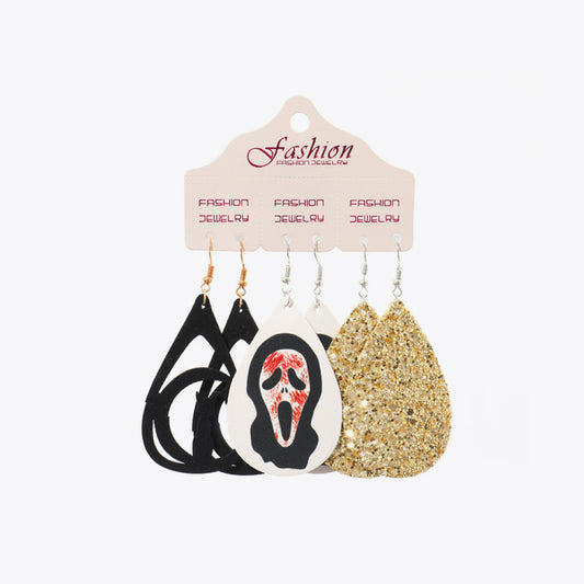 Teardrop Halloween Dangle Earrings