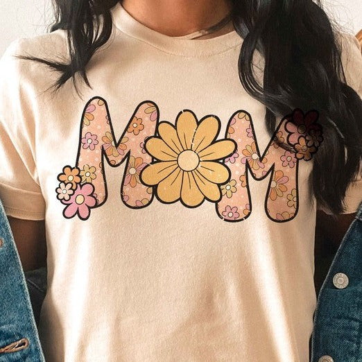 Floral Mom Graphic Tee