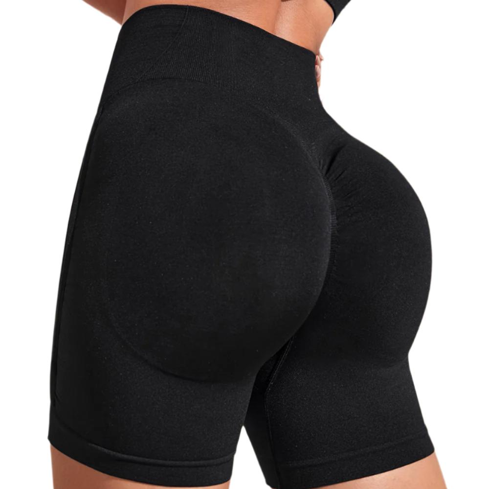 Wide Waistband Sports Shorts