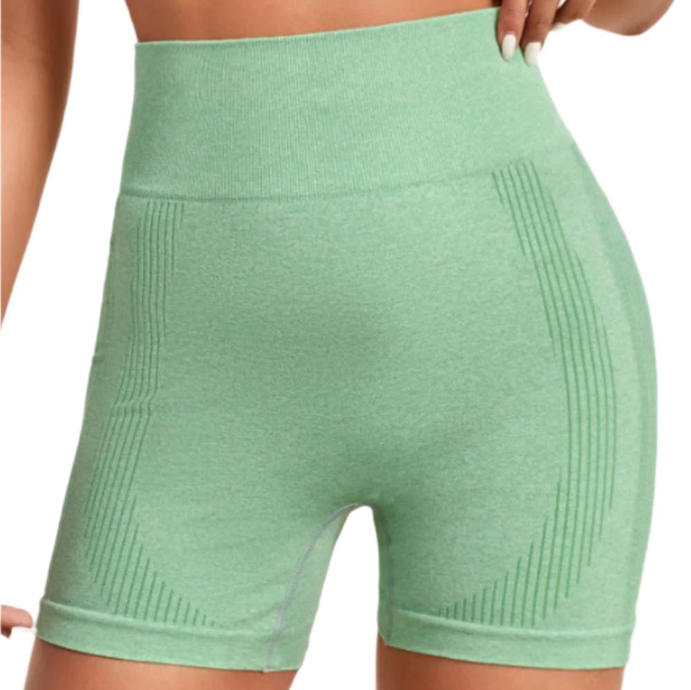 Wide Waistband Slim Fit Active Shorts