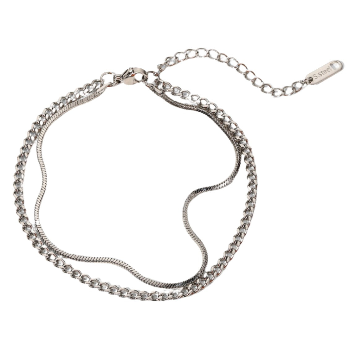 Double Layer Chain Bracelet