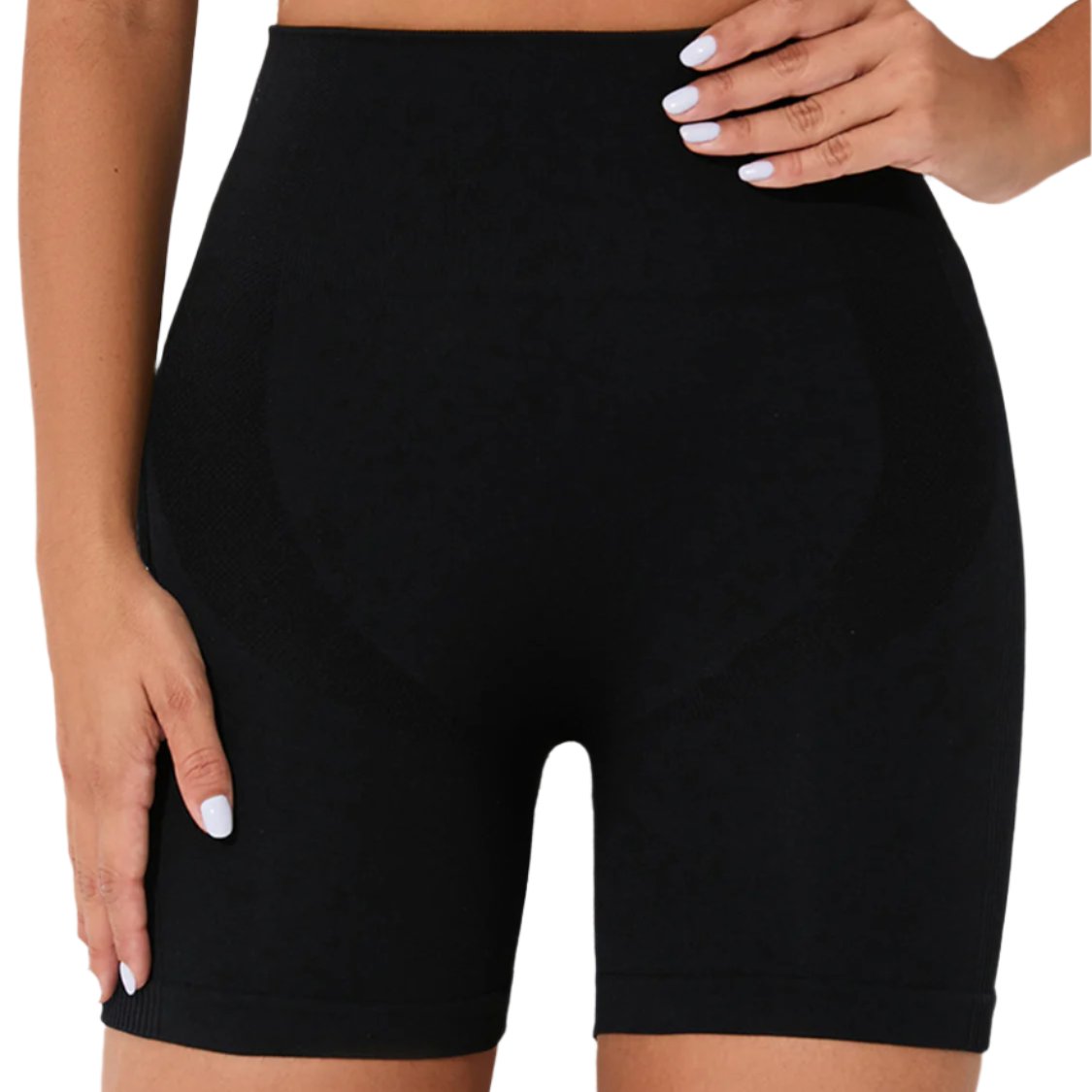 High Waist Active Shorts