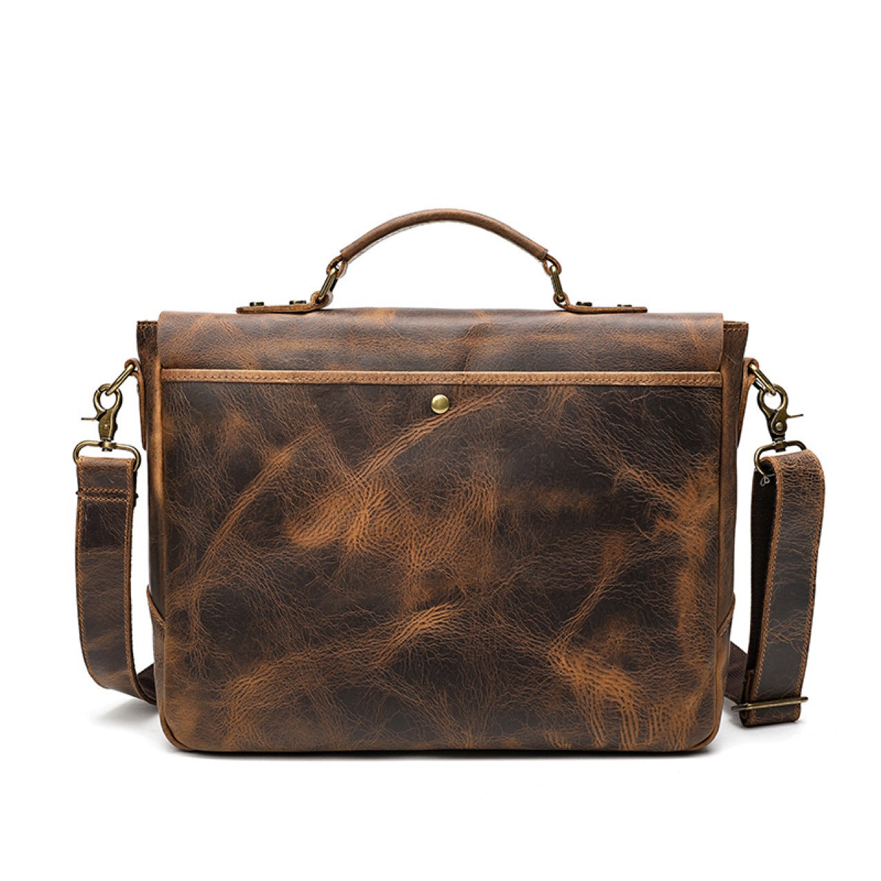 Leather Briefcase Satchel