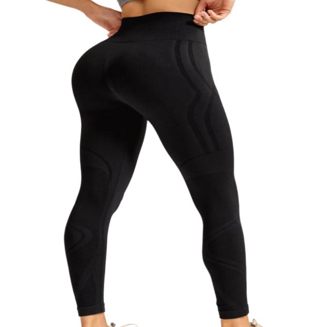 Wide Waistband Long Active Pants