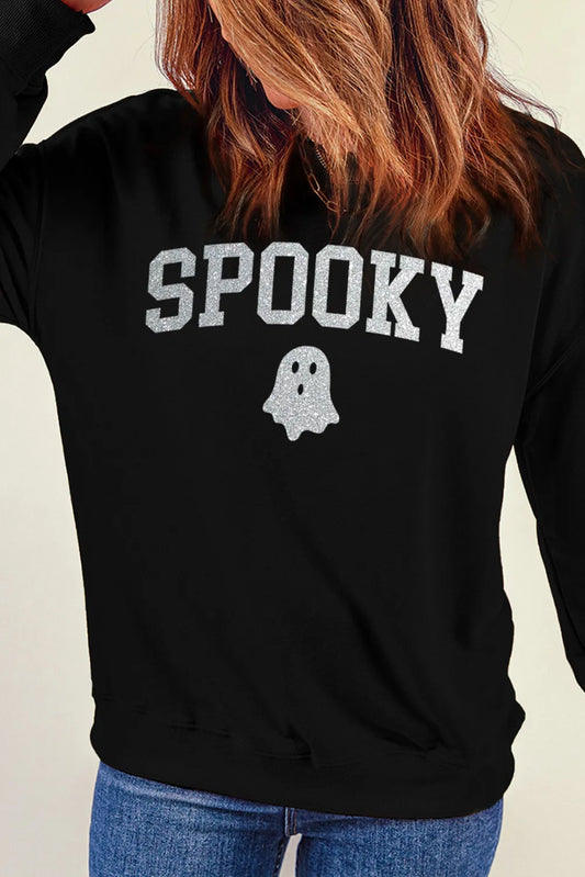 SPOOKY Round Neck Sweatshirt