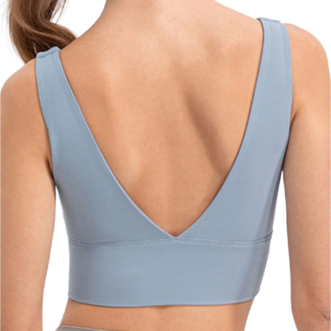 Scoop Neck Wide Strap Active Tank