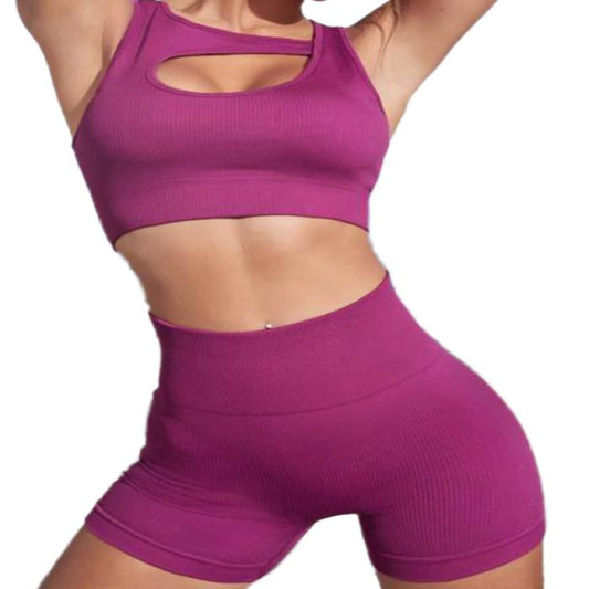 Cutout Two-Piece Sports Set