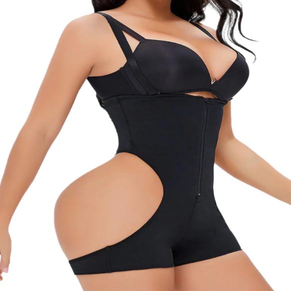 Cutout Under-Bust Shaping Bodysuit