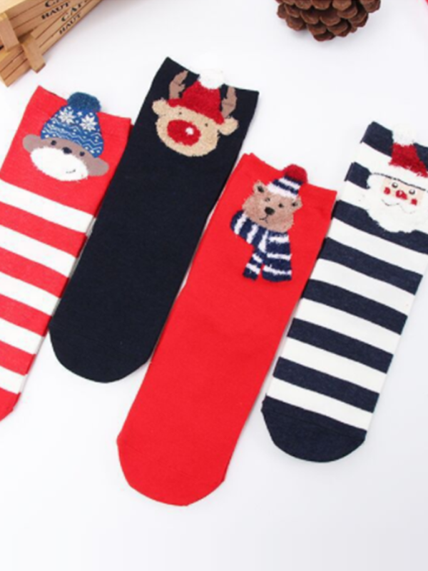 Christmas Socks - 4 Pairs