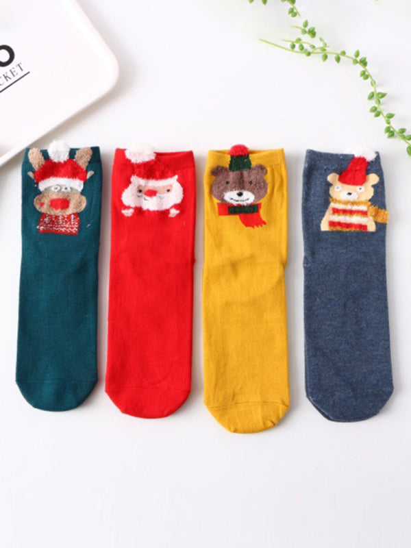 Christmas Socks - 4 Pairs