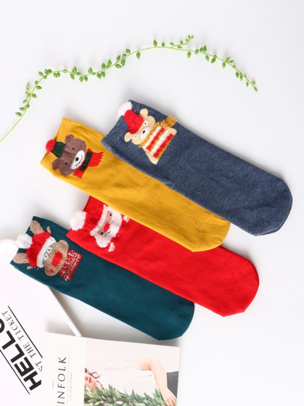 Christmas Socks - 4 Pairs