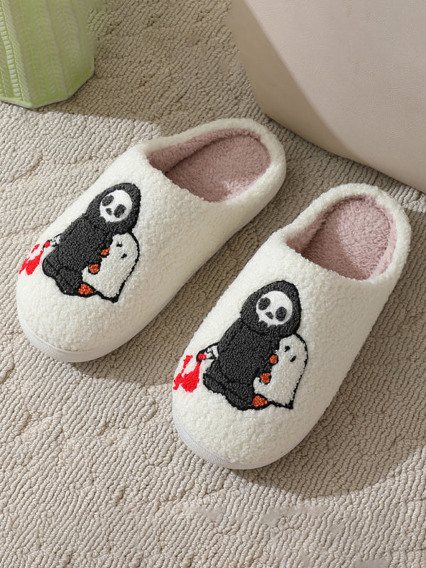 Halloween Home Plush Slippers