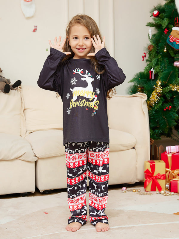 Christmas Reindeer Parent-Child Pajama Set