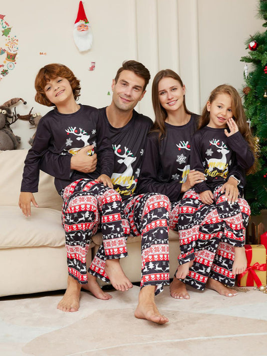 Christmas Reindeer Parent-Child Pajama Set