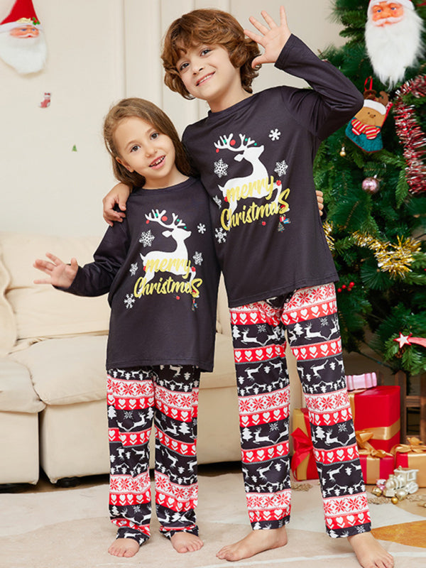 Christmas Reindeer Parent-Child Pajama Set