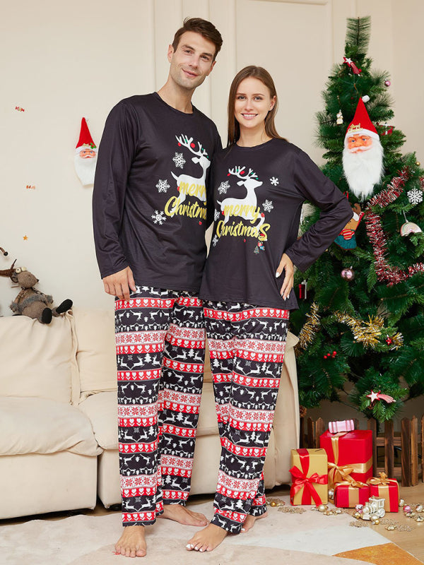 Christmas Reindeer Parent-Child Pajama Set