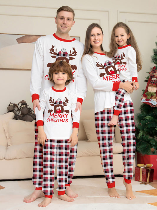 Christmas Reindeer Parent-Child Pajama Set