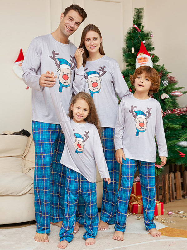 Reindeer Christmas Parent-Child Pajama Set