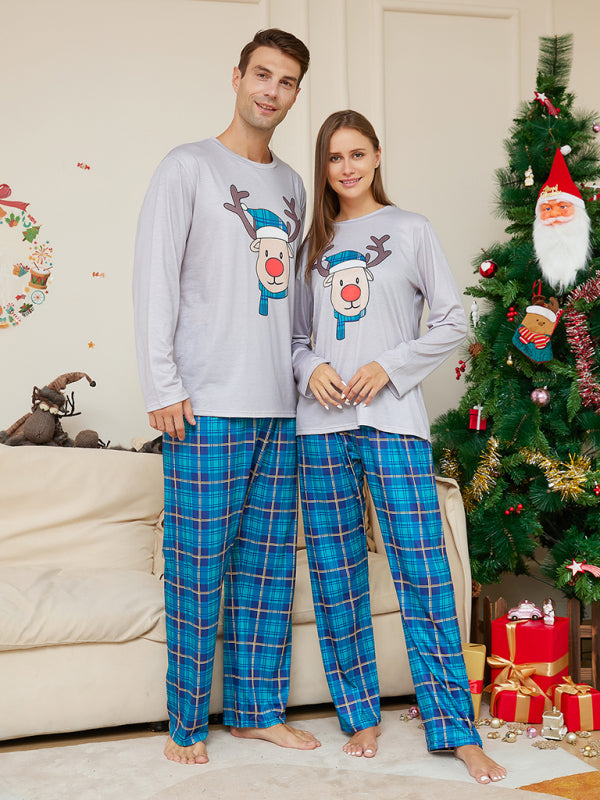 Reindeer Christmas Parent-Child Pajama Set