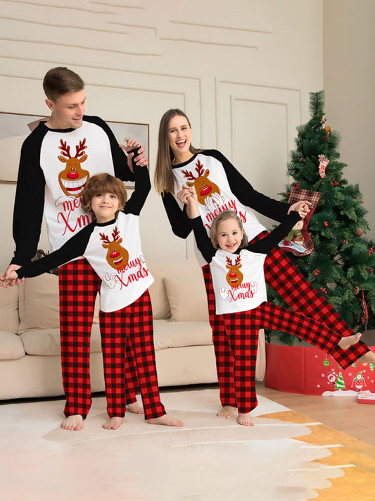 Reindeer Parent-Child Pajama Set