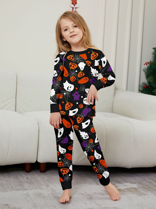 Halloween Party Printed Pajama Set