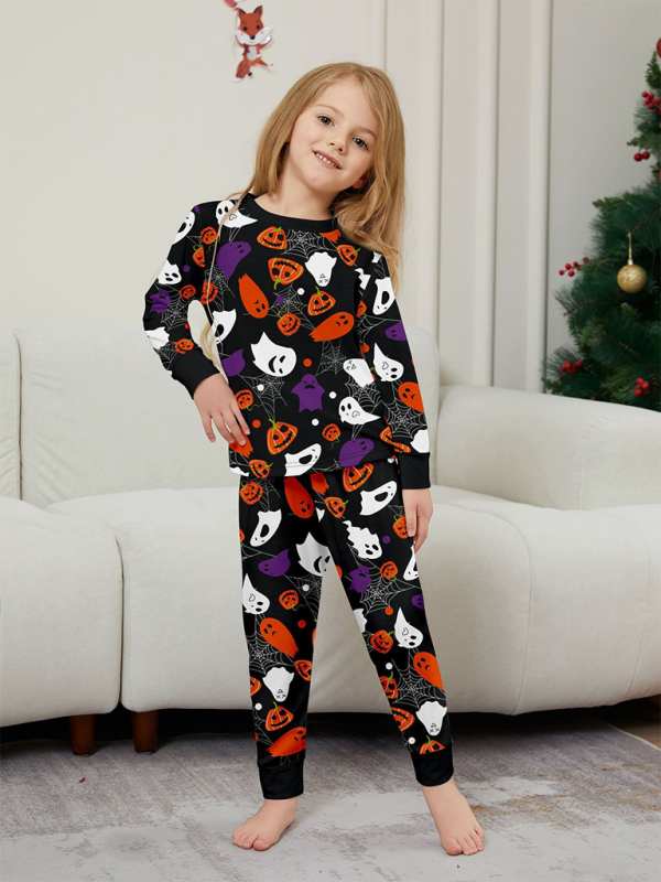 Halloween Party Printed Pajama Set