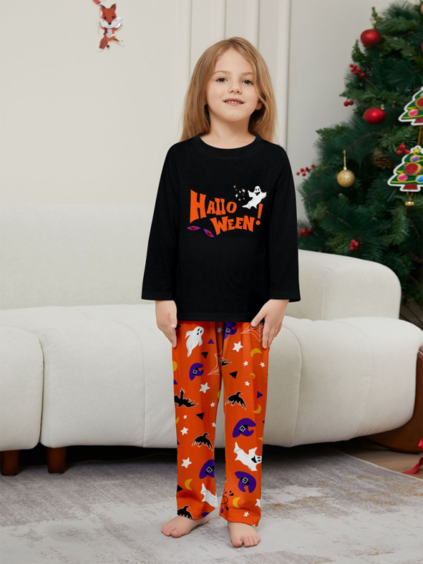 Halloween Parent-Child Pajamas Set