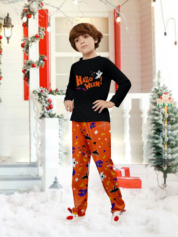 Halloween Parent-Child Pajamas Set