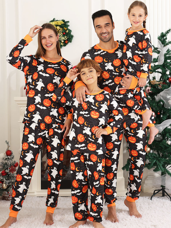 Halloween Printed Pajama Set