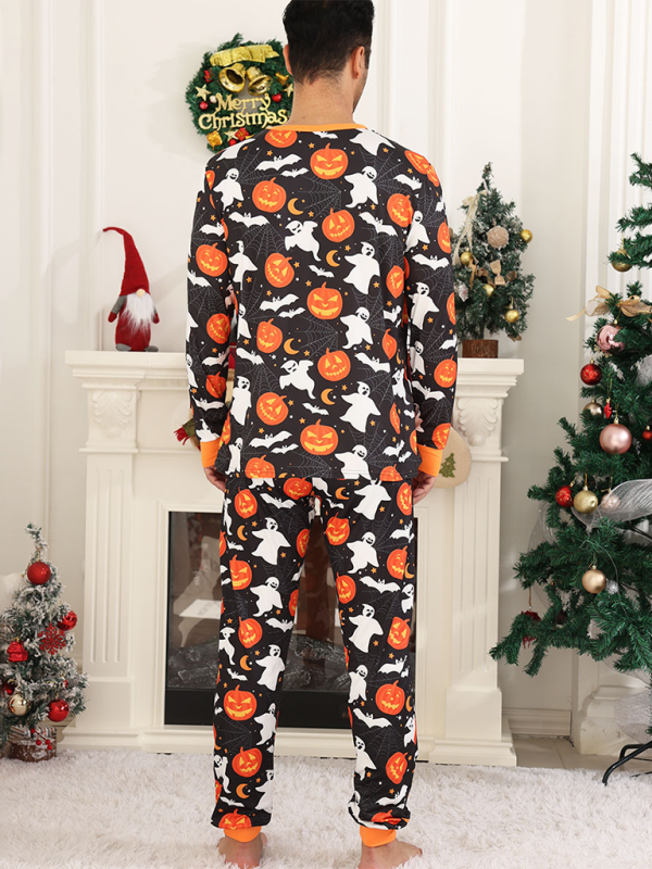 Halloween Printed Pajama Set