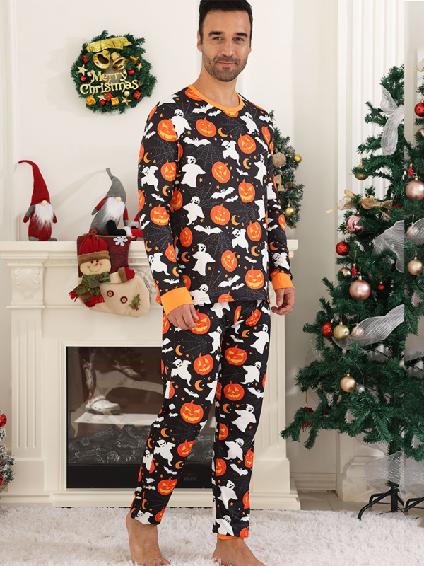 Halloween Printed Pajama Set