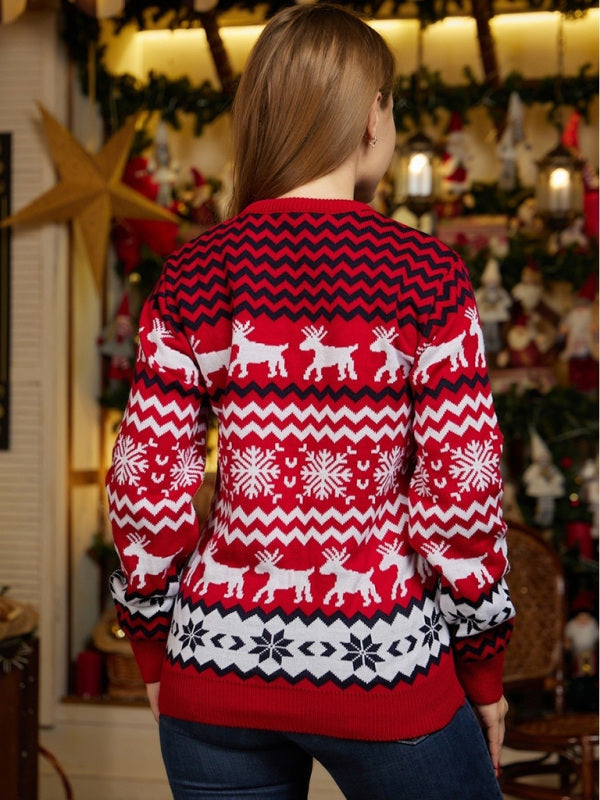 Christmas Reindeer Knit Sweater