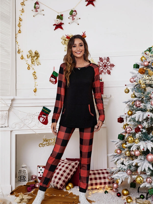 Christmas Plaid Pajama Set