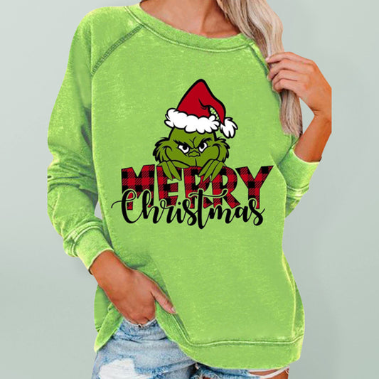 Christmas Grinch Knit Sweater