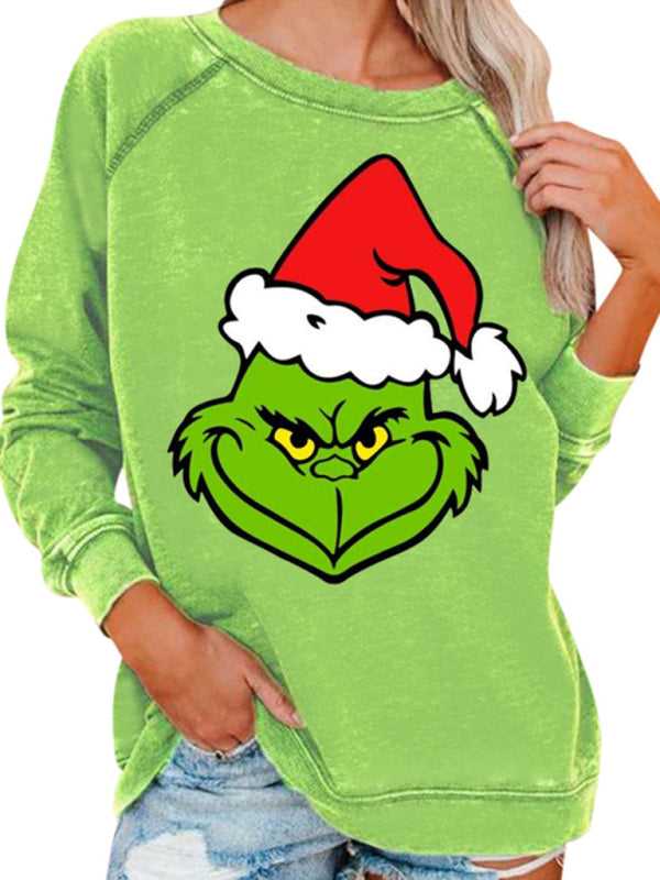 Christmas Grinch Knit Sweater