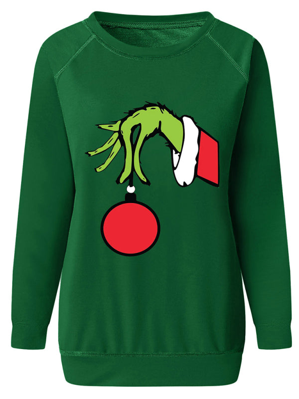 Christmas Grinch Knit Sweater