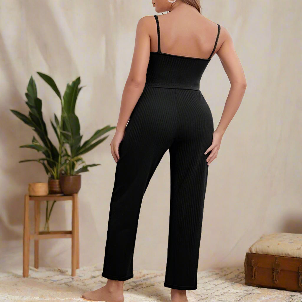 Three Piece Pajama Pant Set