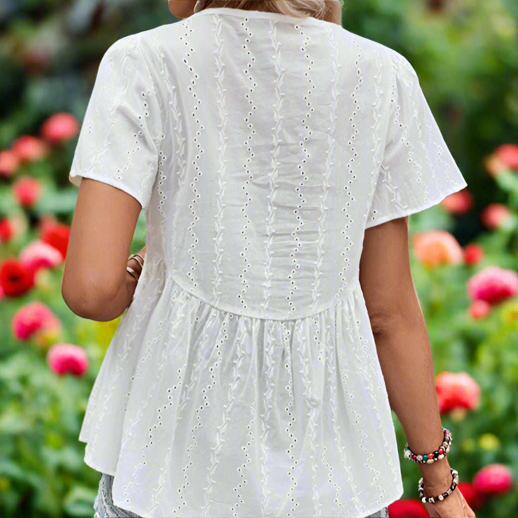 White Lace Top