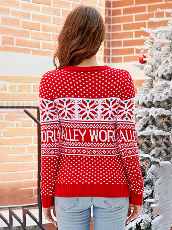 Knit Christmas Tree Sweater