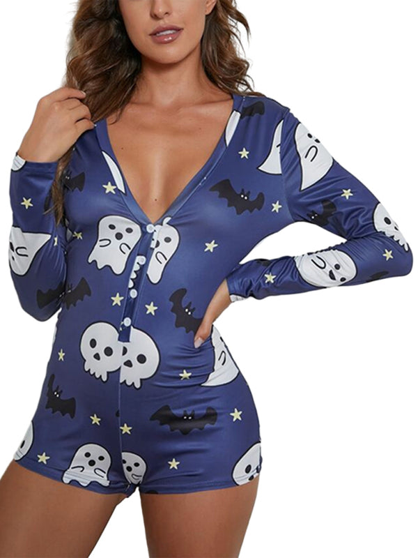 Halloween Pajama Romper