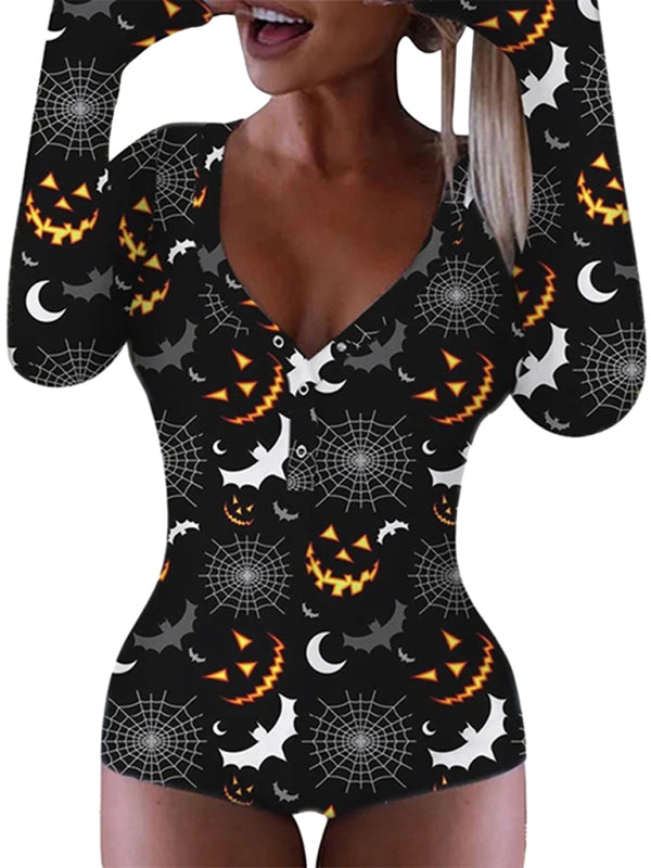 Halloween Pajama Romper