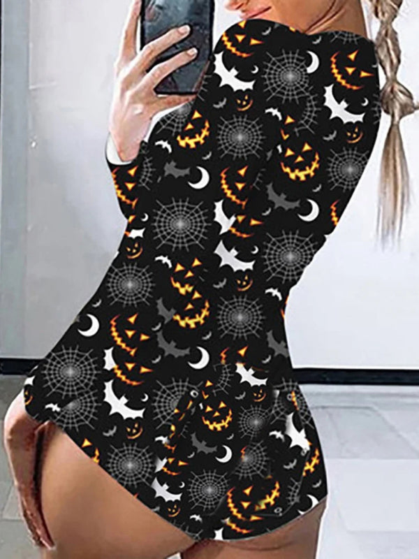 Halloween Pajama Romper