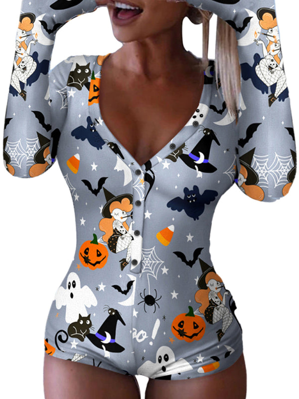 Halloween Pajama Romper