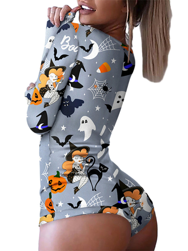 Halloween Pajama Romper