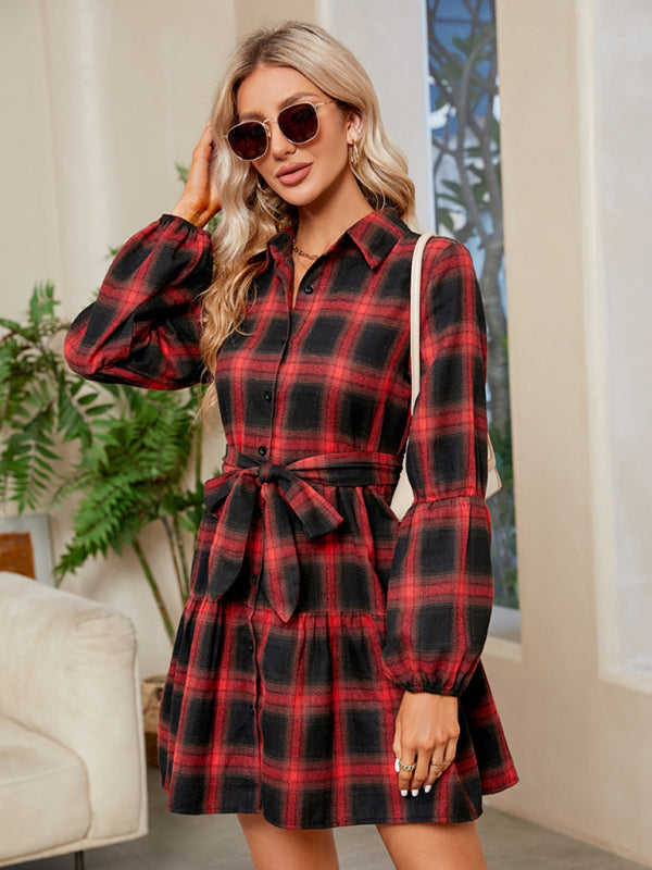 Plaid Christmas Dress