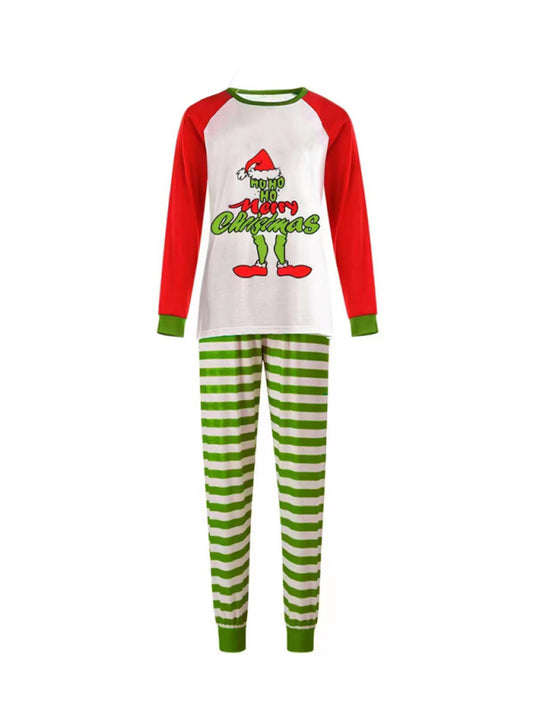 Christmas Grinch Parent Pajama Set Plaid - Mom