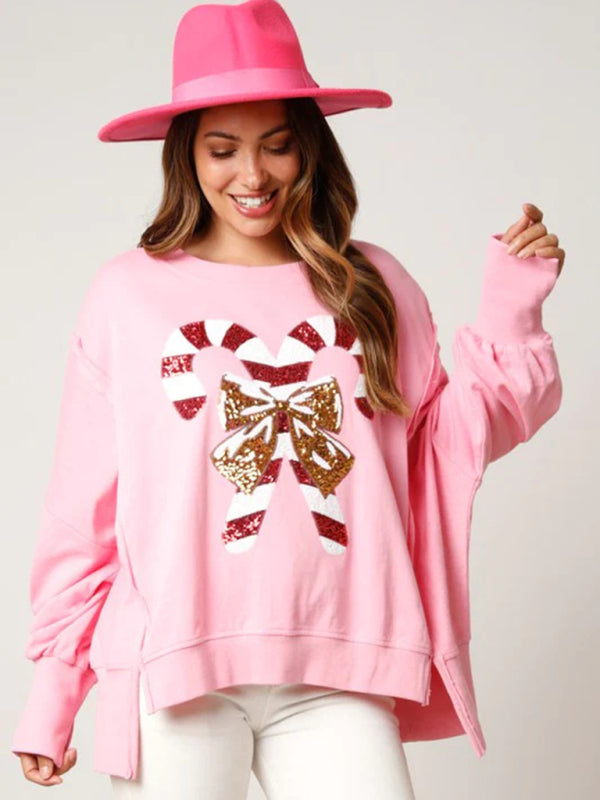 Candy Cane Christmas Sweatshirt