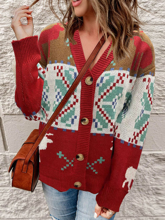 Christmas Knit Cardigan